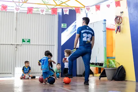 Área Baby Raptors del Campus Revolución
